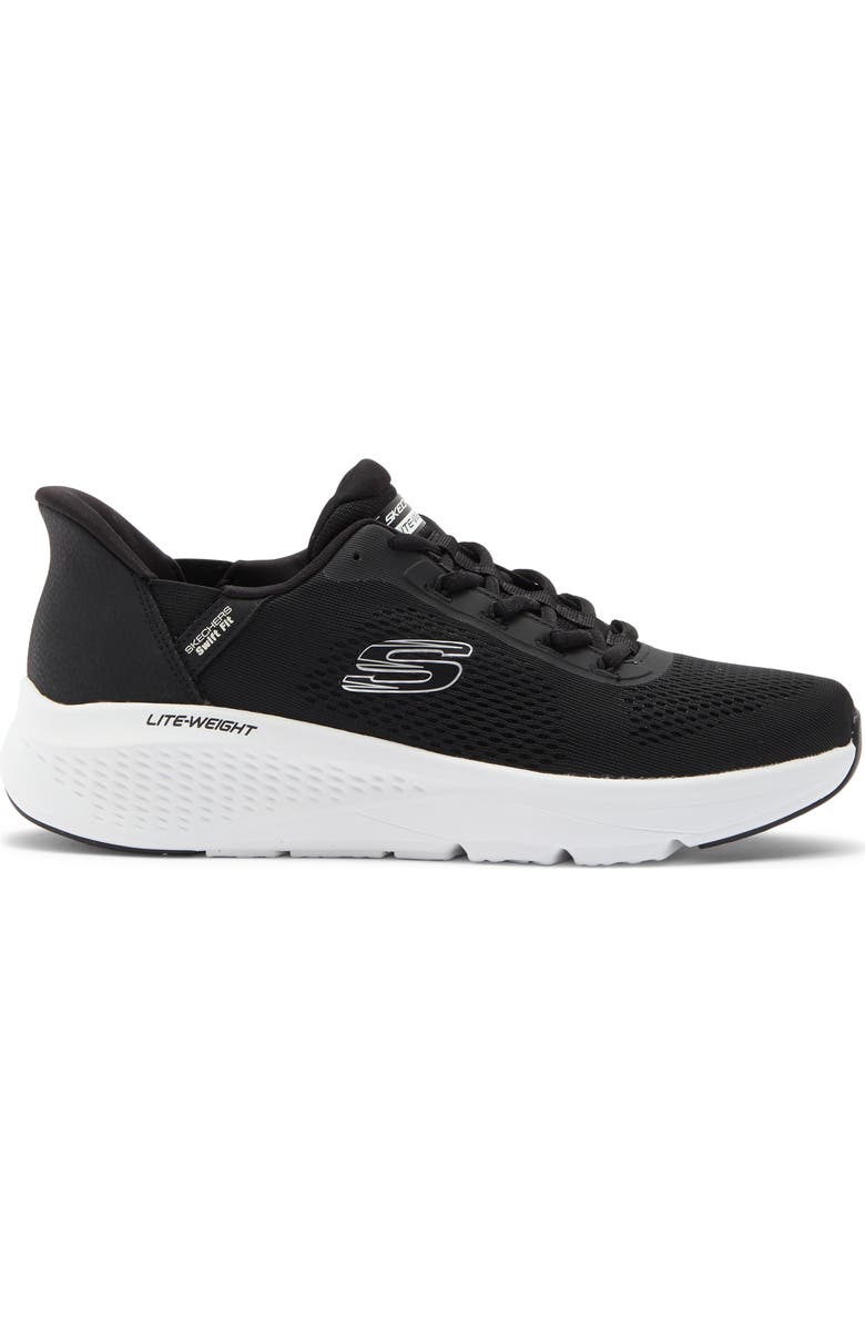 SKECHERS Swift-Fit Cayenne Sneaker, Alternate, color, Black/ White