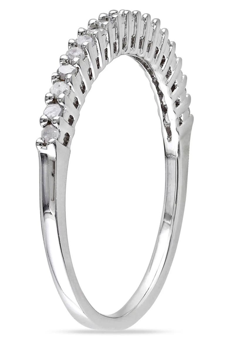Diamond Anniversary Ring - 0.20ct., Alternate, color, SILVER