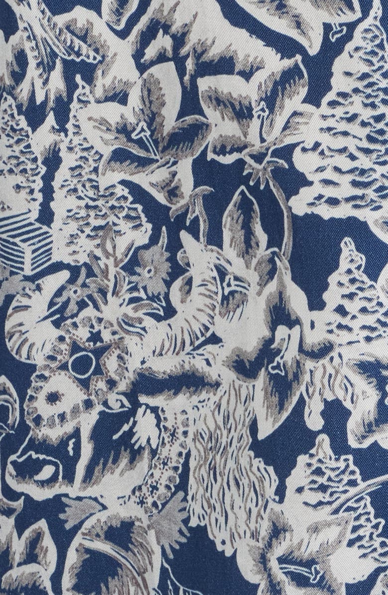 PS Paul Smith Chalet Print Casual Fit Camp Shirt, Alternate, color, 