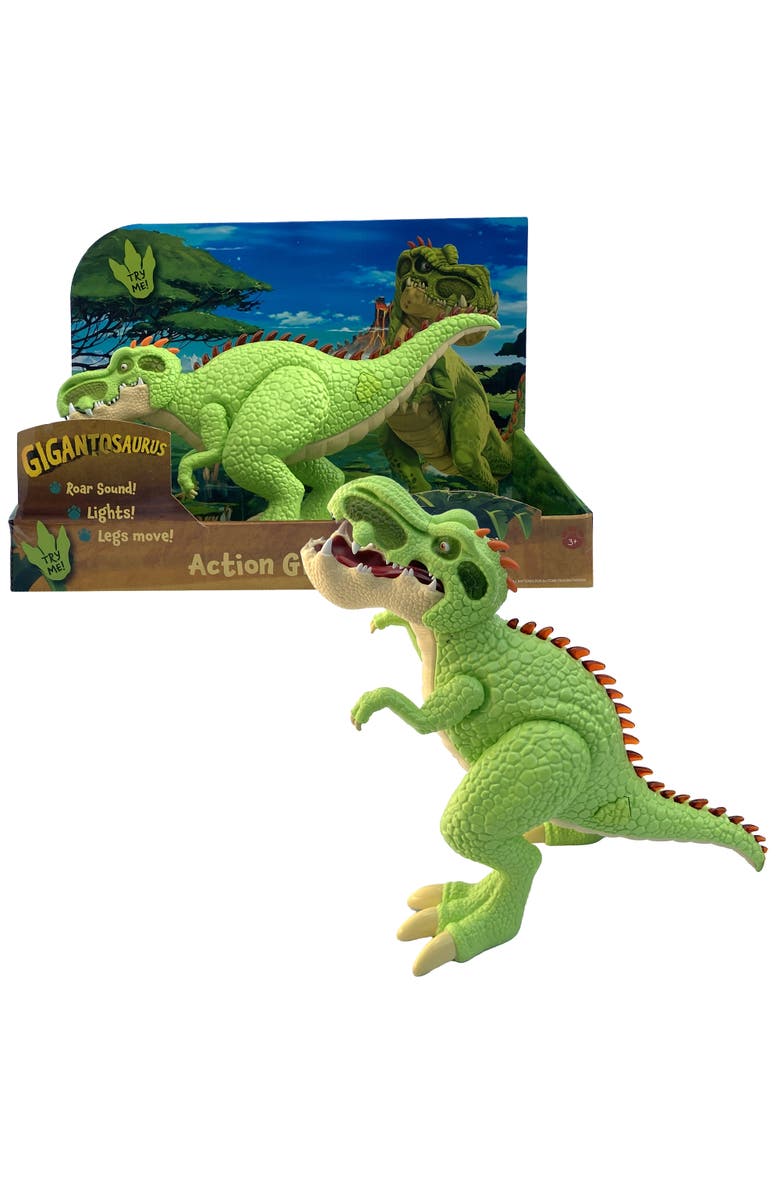 Gigantonarus Action Giganto 14 Inch Dinosaur Figure, Alternate, color, Multicolored