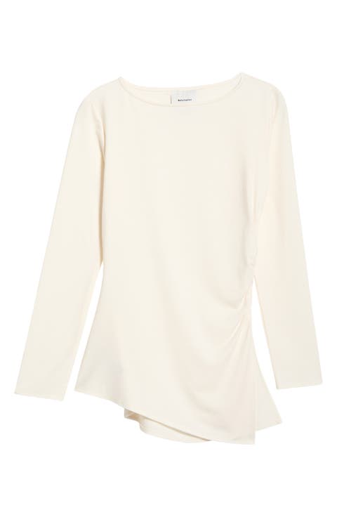 Margot Asymmetric Knit Top