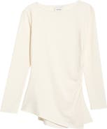 Reformation Margot Asymmetric Knit Top