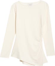 Reformation Margot Asymmetric Knit Top