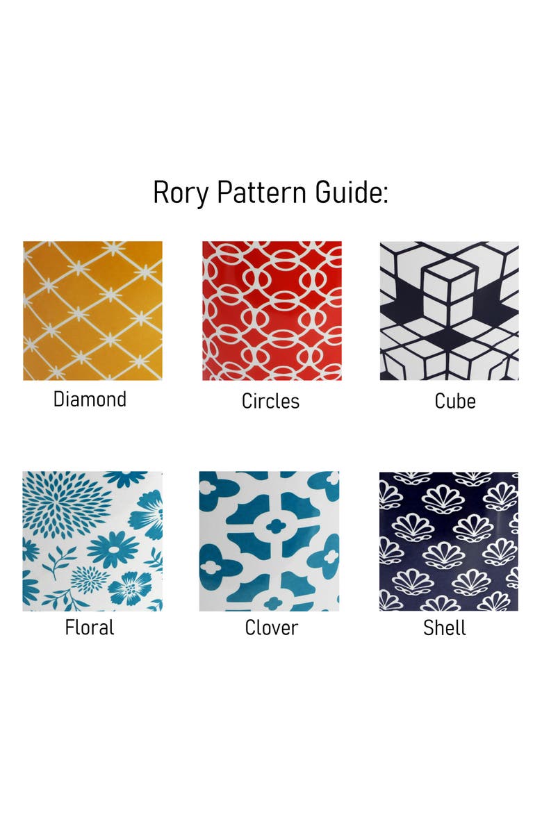 Rory 6 Piece 16 Ounce Assorted Design Stoneware Mug Set, Alternate, color, Assorted