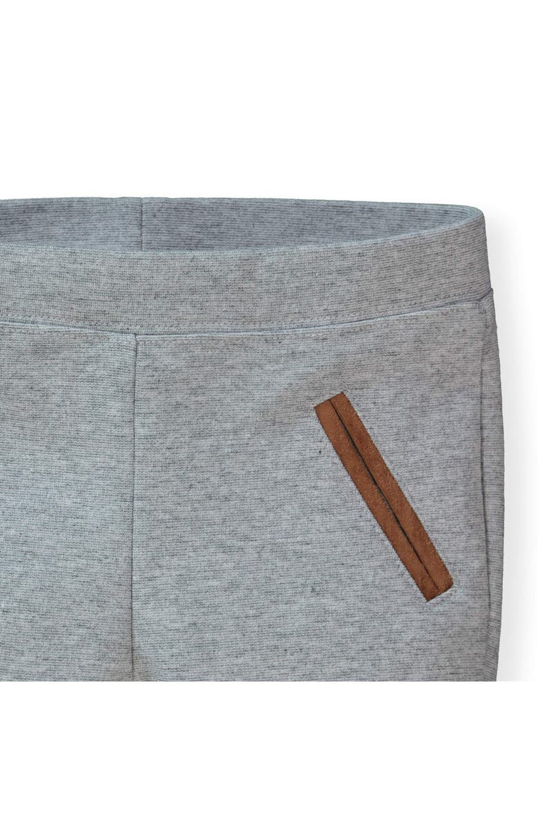 Hope & Henry Girls' Ponte Riding Pant, Infant, Alternate, color, Grey