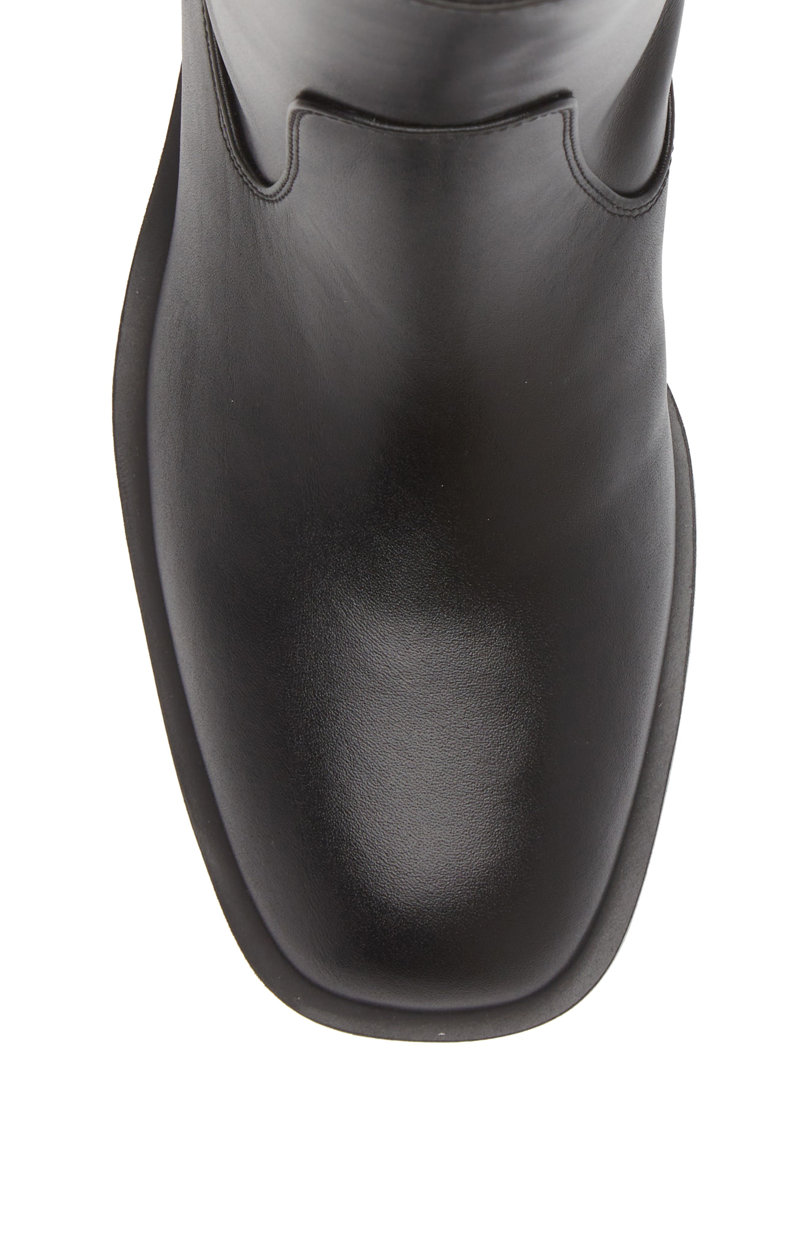 Stuart Weitzman Kaia Bootie, Alternate, color, Black Smooth Calf