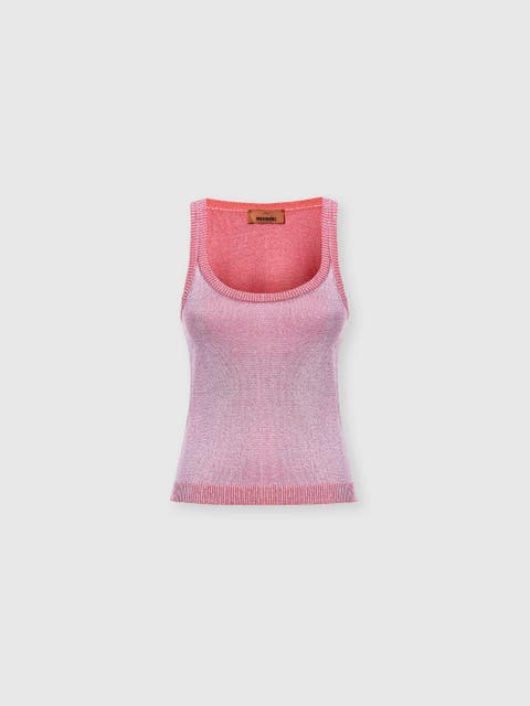 Viscose Lamé Tank Top