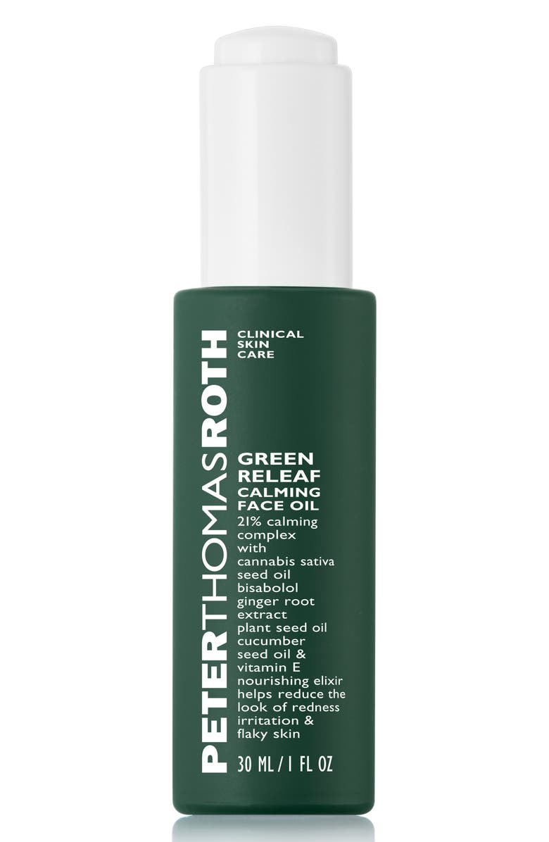 Peter Thomas Roth Green Releaf Calming Face Oil, Main, color, 