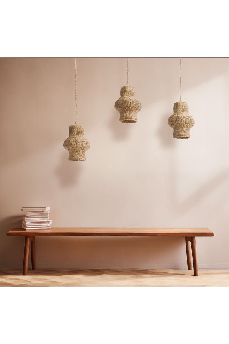 Oka Curvy Pendant Lamp Shade, Alternate, color, None