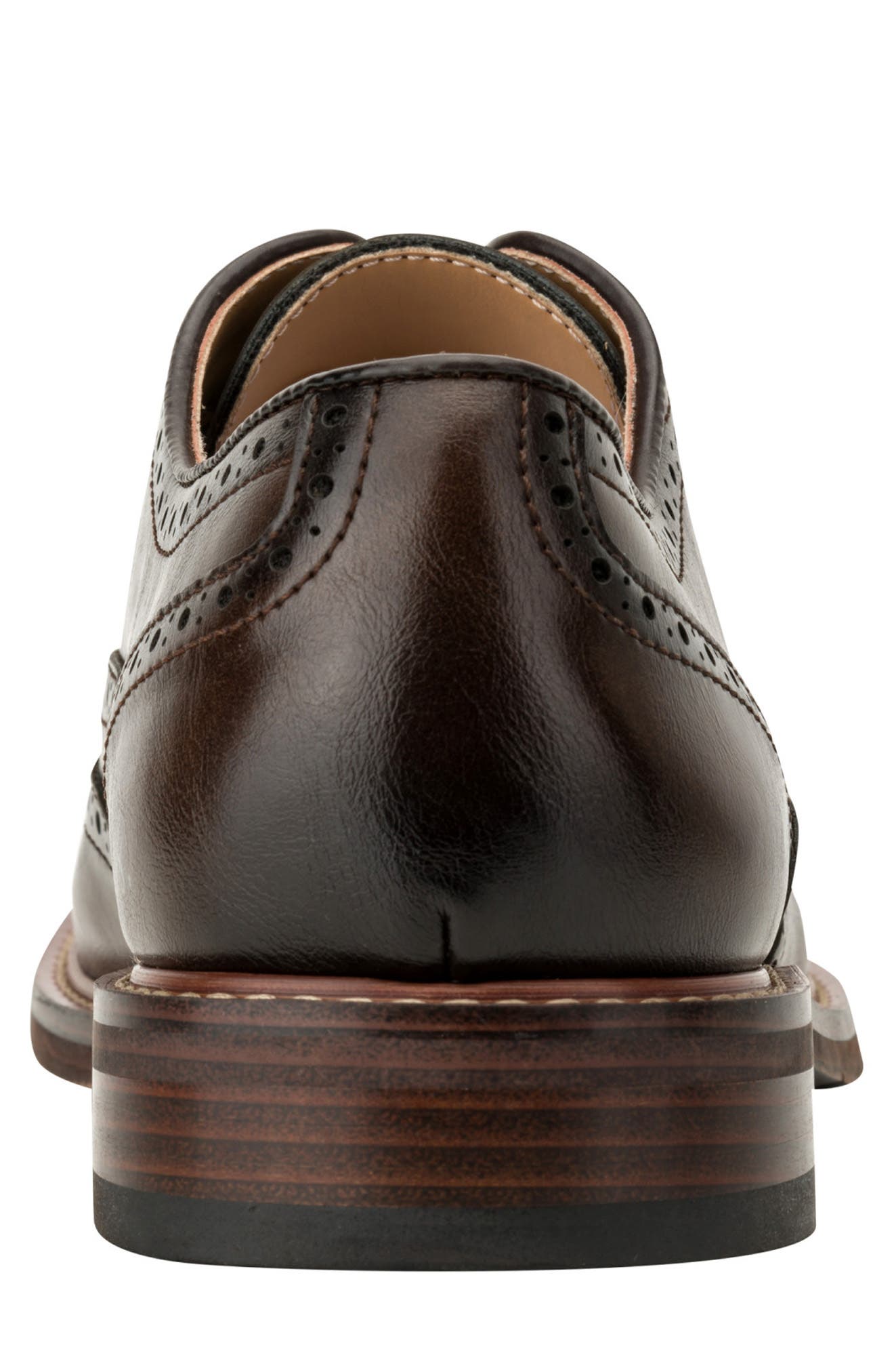 Lance Wingtip Oxford, Alternate, color, DARK BROWN