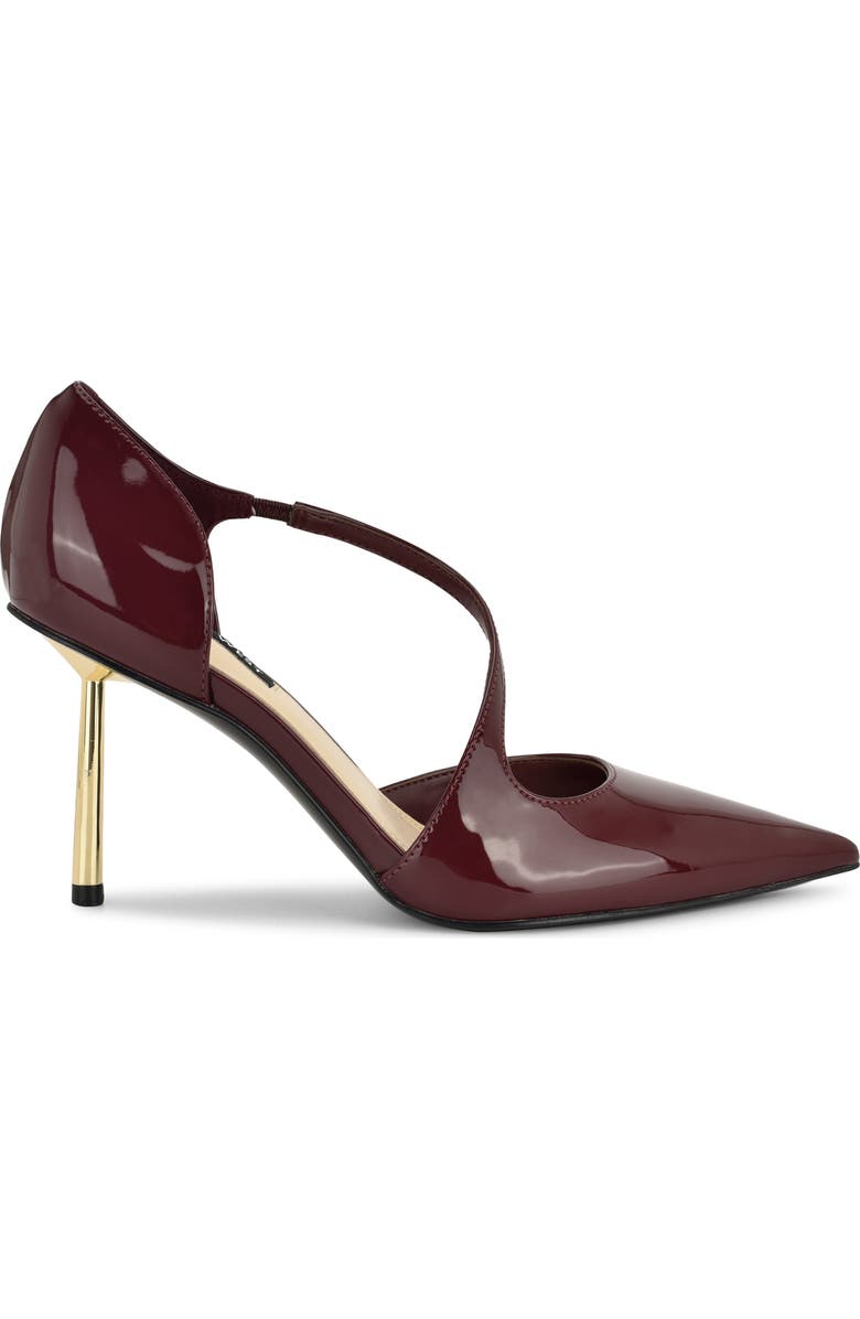 Nine West Dolen Pointed Toe Pump, Alternate, color, Dark Red