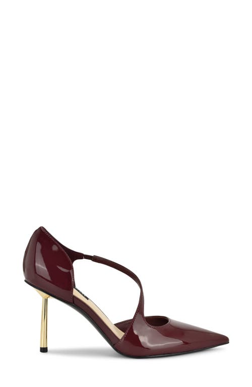 Nine West Dolen Pointed Toe Pump In Red