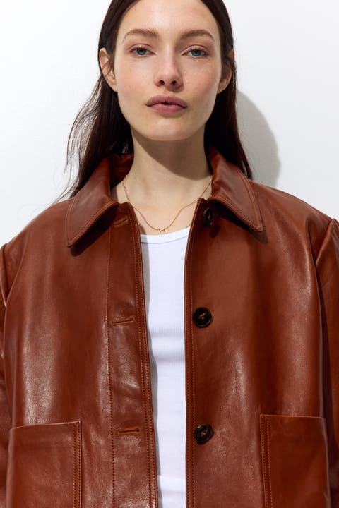 Leather jacket