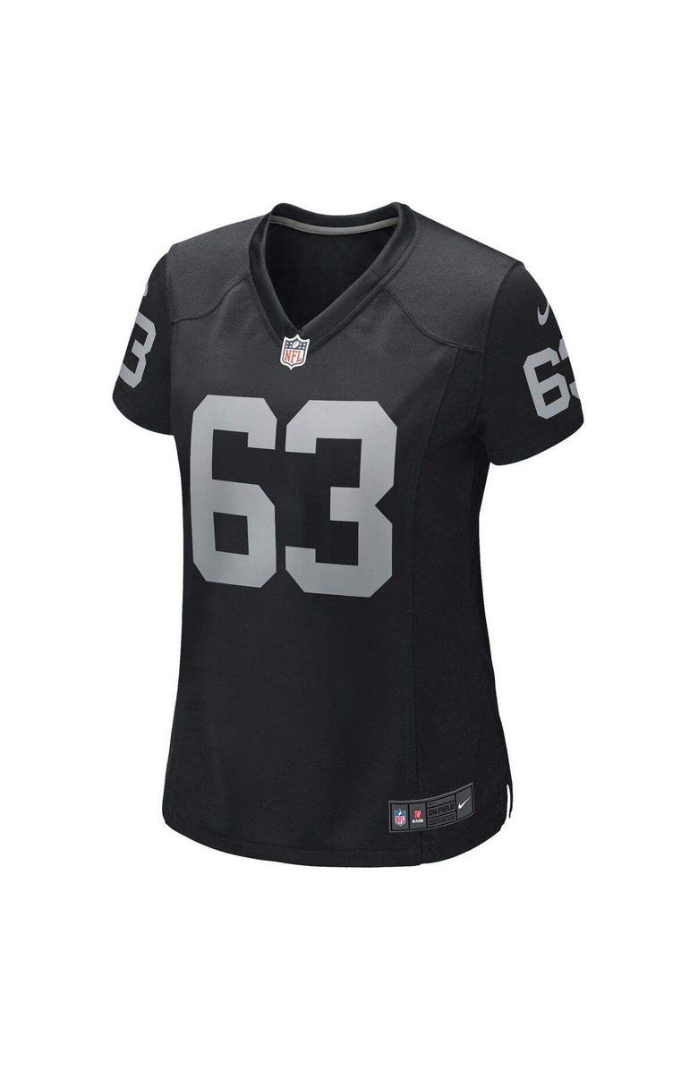 Nike Women's Nike Gene Upshaw Black Las Vegas Raiders Game Retired Player Jersey, Alternate, color, 