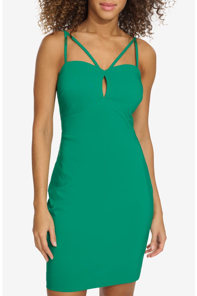 Strappy Minidress, Alternate, color, GREEN