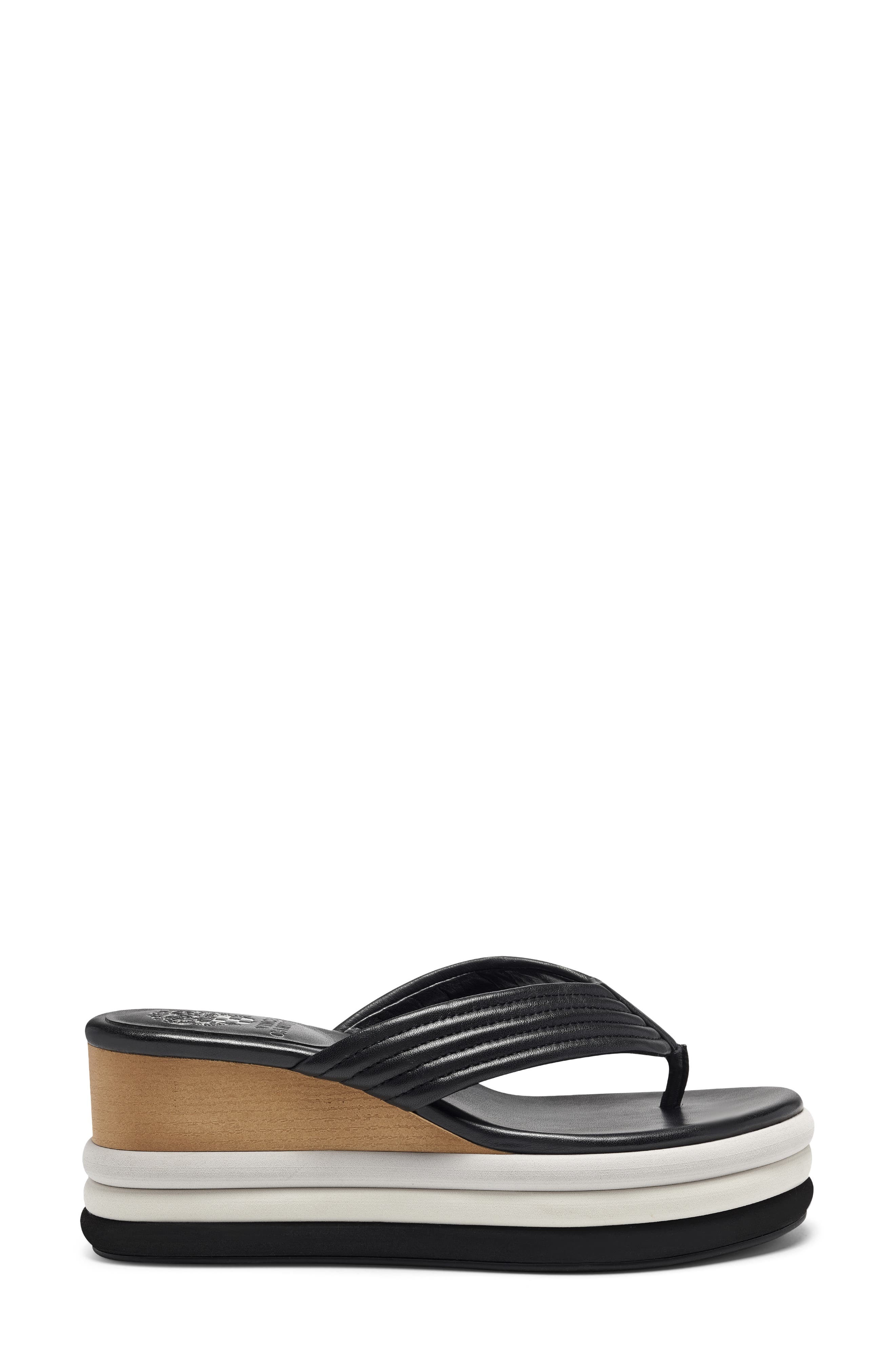 Vince Camuto Perseena Platform Wedge Flip Flop, Alternate, color, 