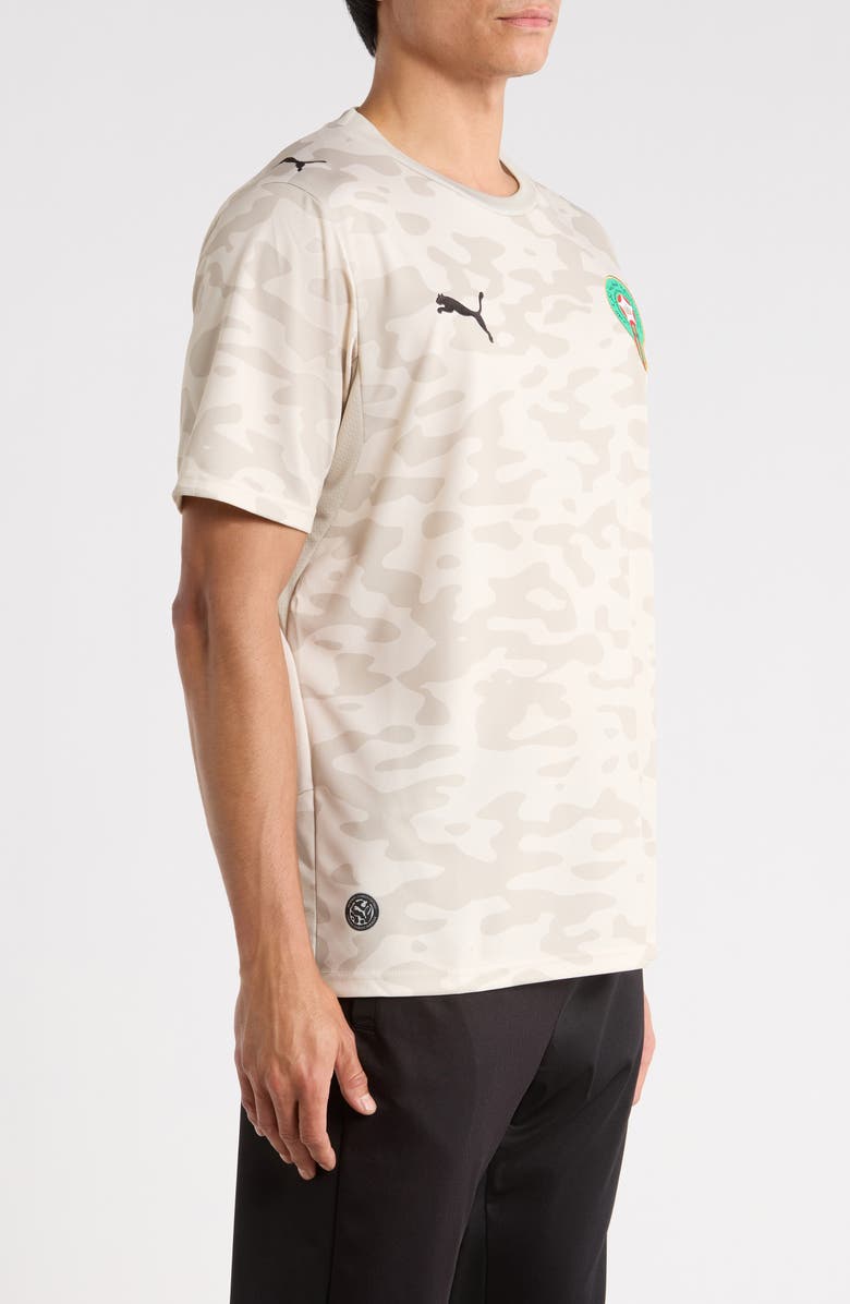 PUMA x Morocco x Salehe Bembury Goalkeeper Jersey, Alternate, color, Alpine Snow/ Desert Dust
