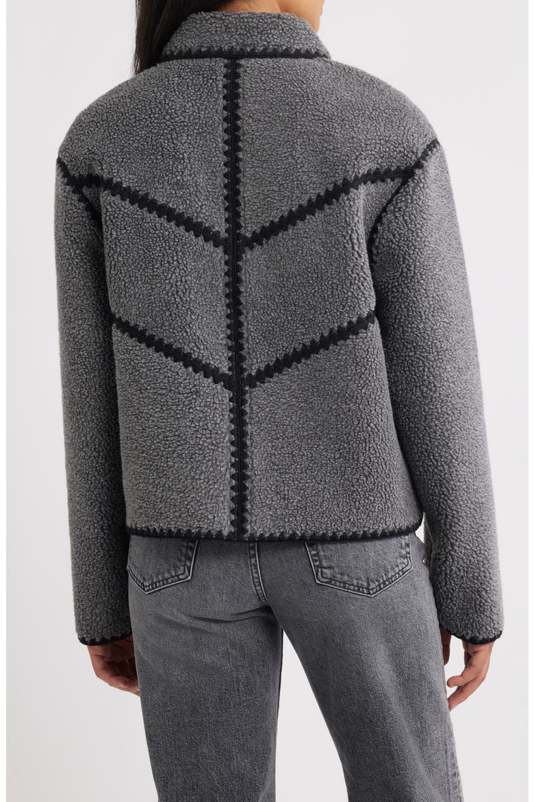URUウルBUTTONLESSJACKET  20SCFS01 UGG® Ellison Whipstitch Detail Jacket (Women) | Nordstrom