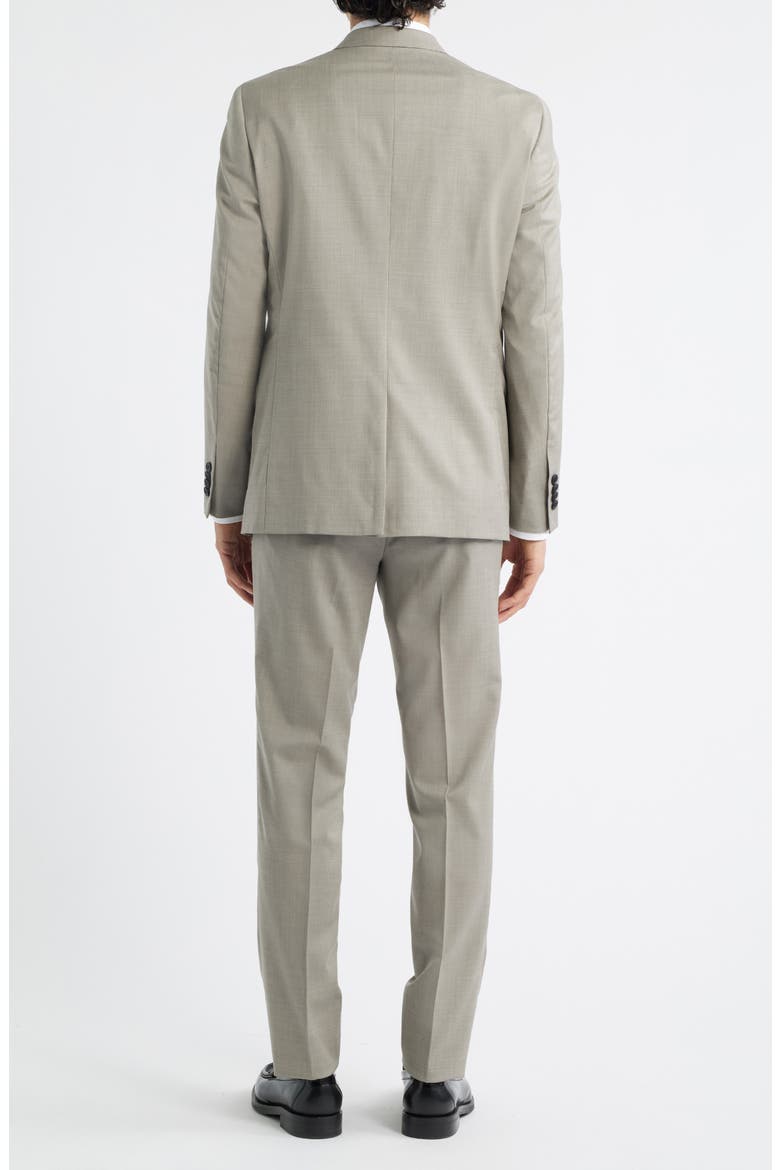 Ross Slim Fit Taupe Stretch Wool Twill Suit, Alternate, color, TAUPE