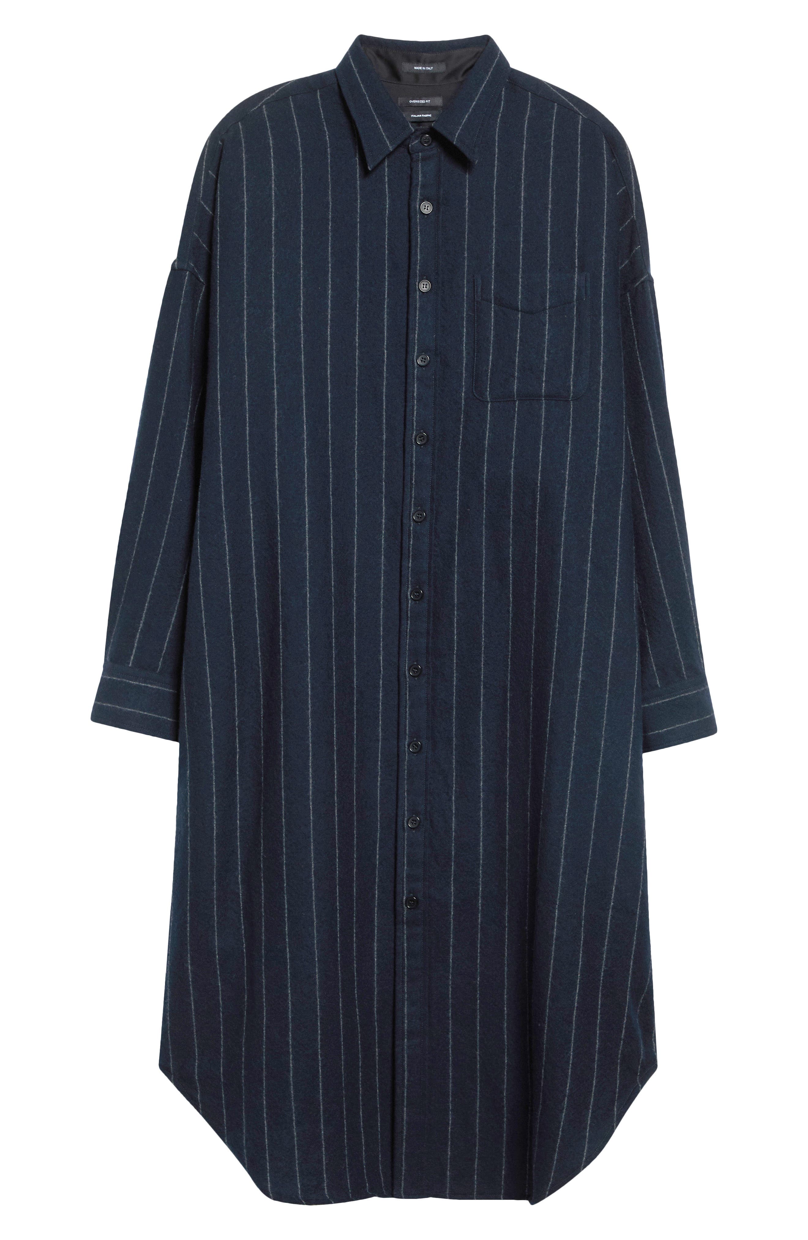 selected NAVY AND WHITE STRIPE