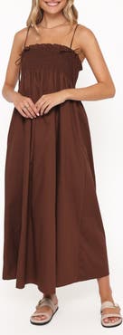 Petal & Pup Josie Smocked Maxi Dress