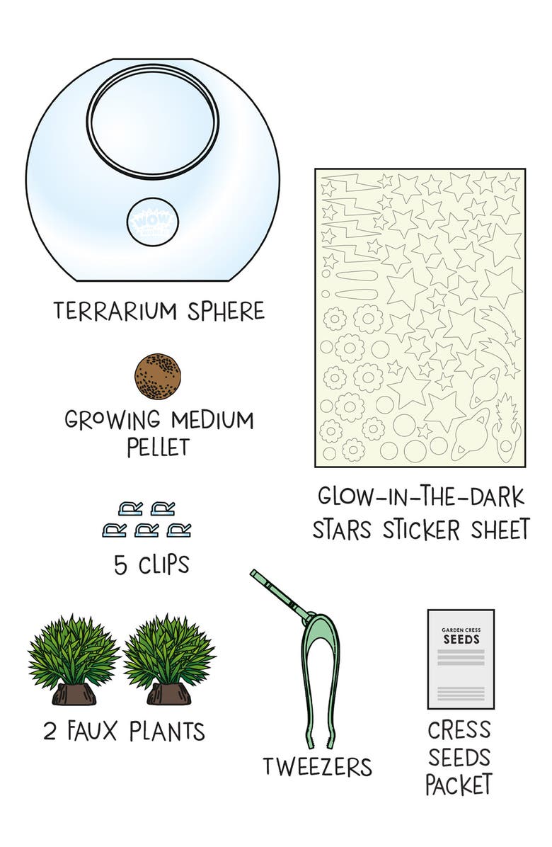 Thames & Kosmos Light-Up Terrarium Kit, Alternate, color, Miscellaneous