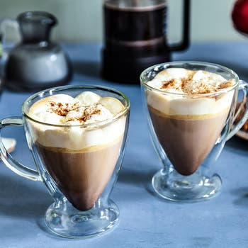 Declan Irish Double Wall Coffee Glass - Set of 2