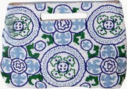 Island to East Side Medallion Mosaic Tile Handle Pouch