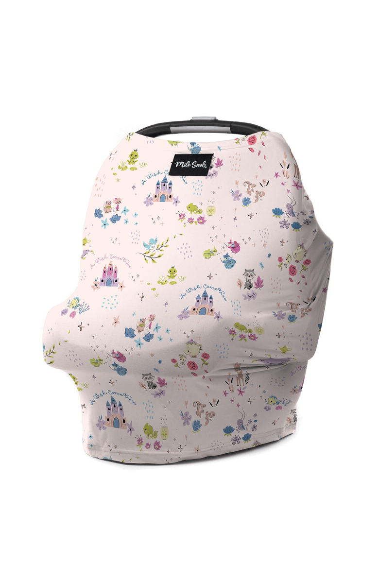 Milk Snob Disney<sup>®</sup> 5-in-1 Nursing and Car Seat Cover, Main, color, Disney A Wish Come True