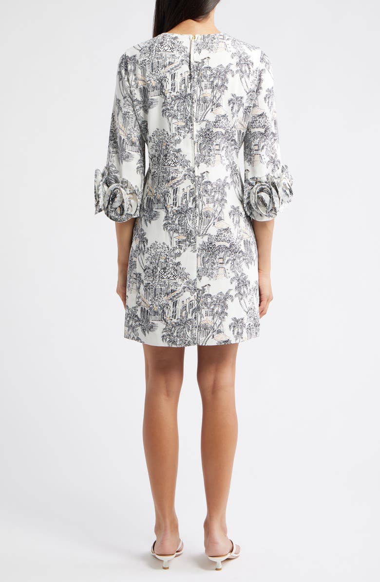 Lilly Pulitzer<sup>®</sup> Lu Print Shift Dress, Alternate, color, Coconut Pb Anniversary Toile