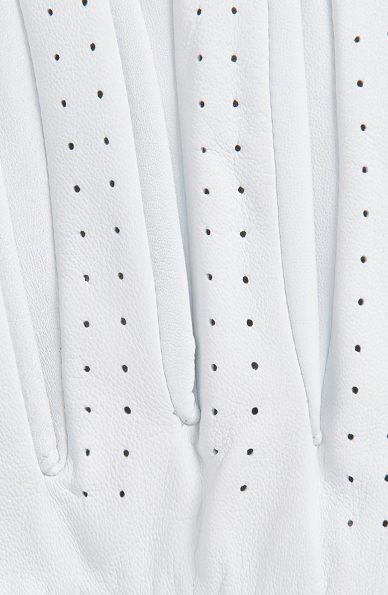 adidas Originals Perforated Leather Golf Gloves, Alternate, color, White