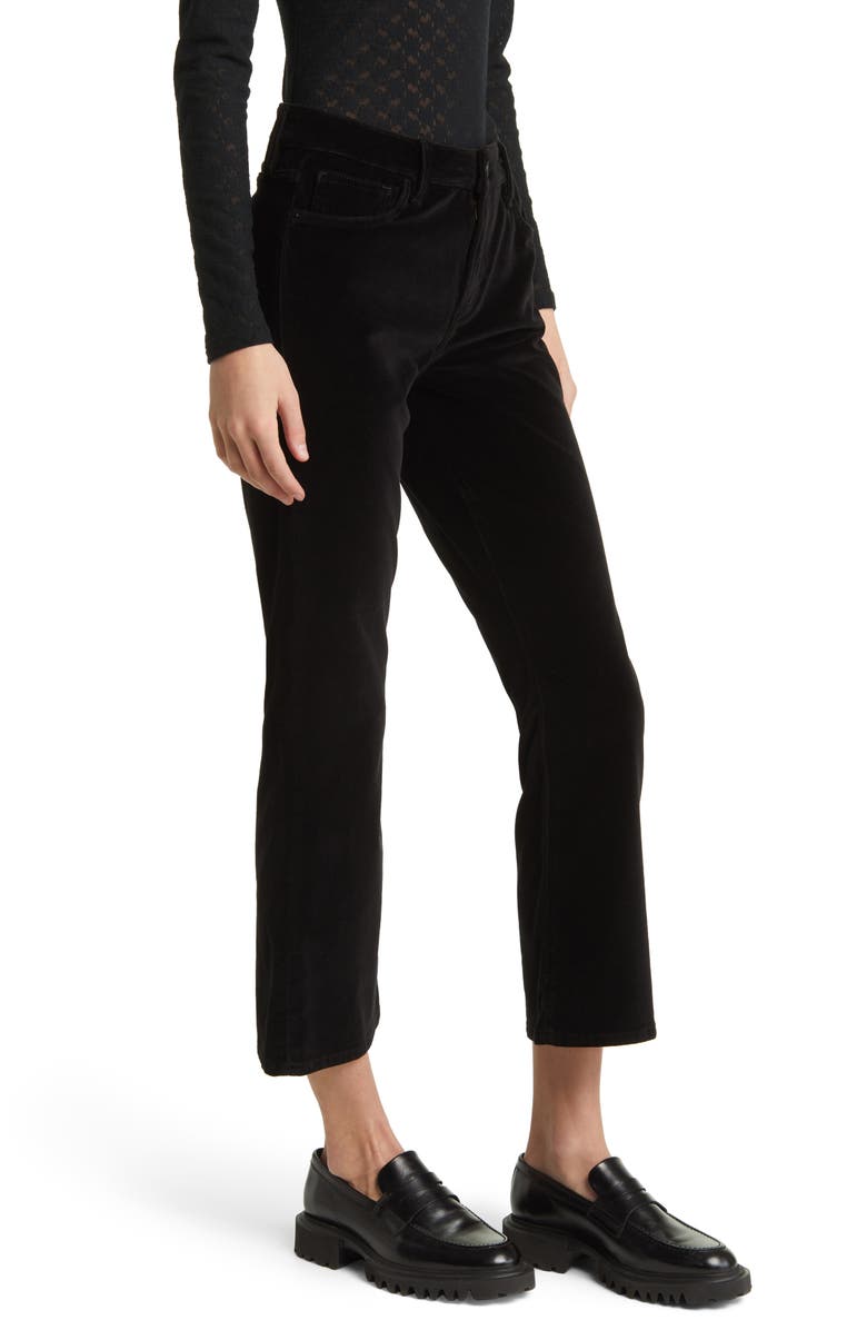 FRAME Le Crop Mini Corduroy Bootcut Jeans, Alternate, color,