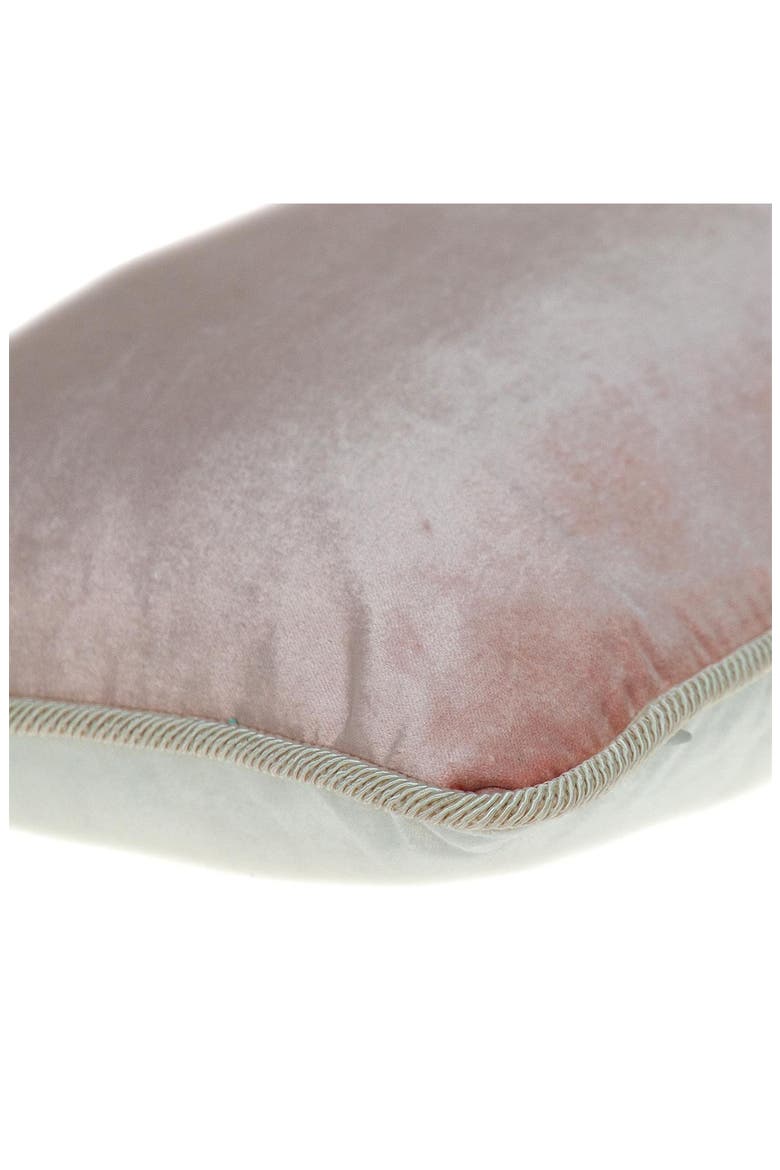 Maia Transitional Pink Throw Pillow, Alternate, color, PINK