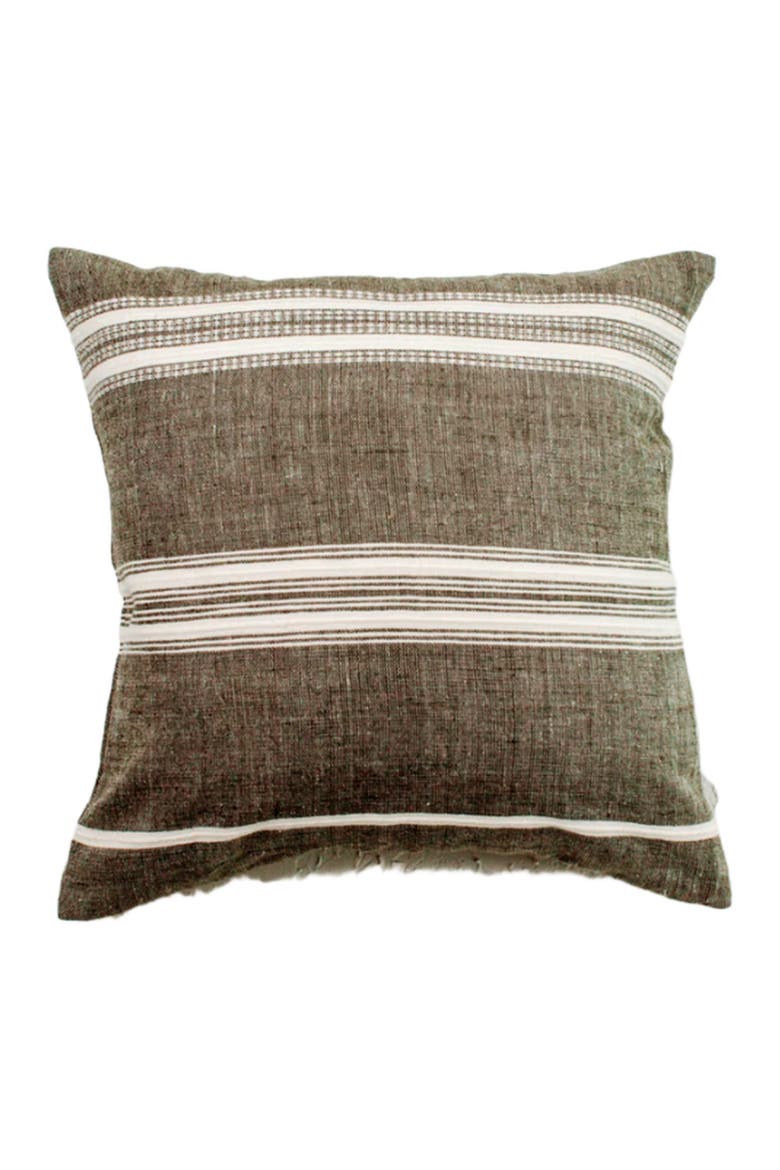 Aden Pillow - Cover Only, Main, color, Grey w/ Natural