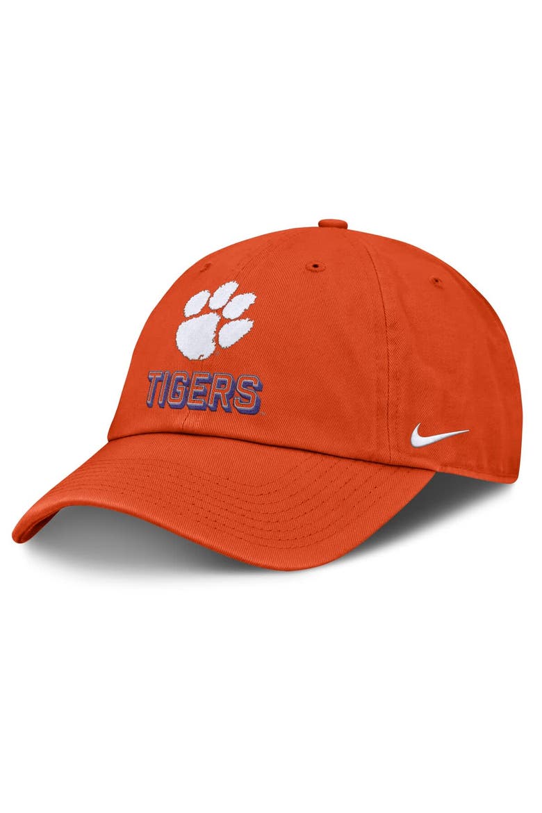 Men's Nike Orange Clemson Tigers 2025 On-Field Club Adjustable Hat, Main, color, Orange