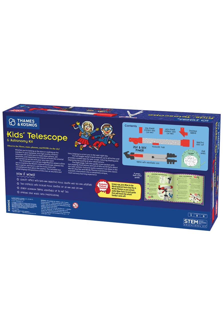Wow in the World Telescope Kit, Alternate, color, MULTICOLORED