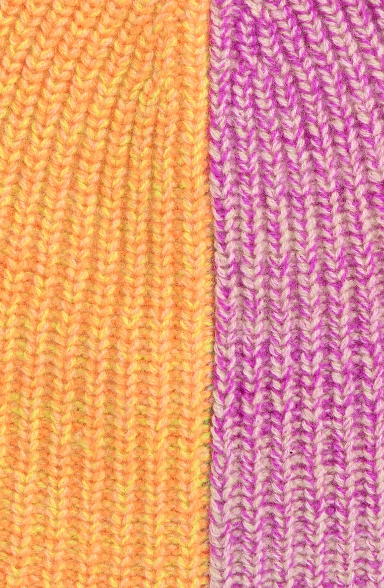 Waste Yarn Project Yaya Colorblock One of a Kind Beanie, Alternate, color, Light/ Bright Multi