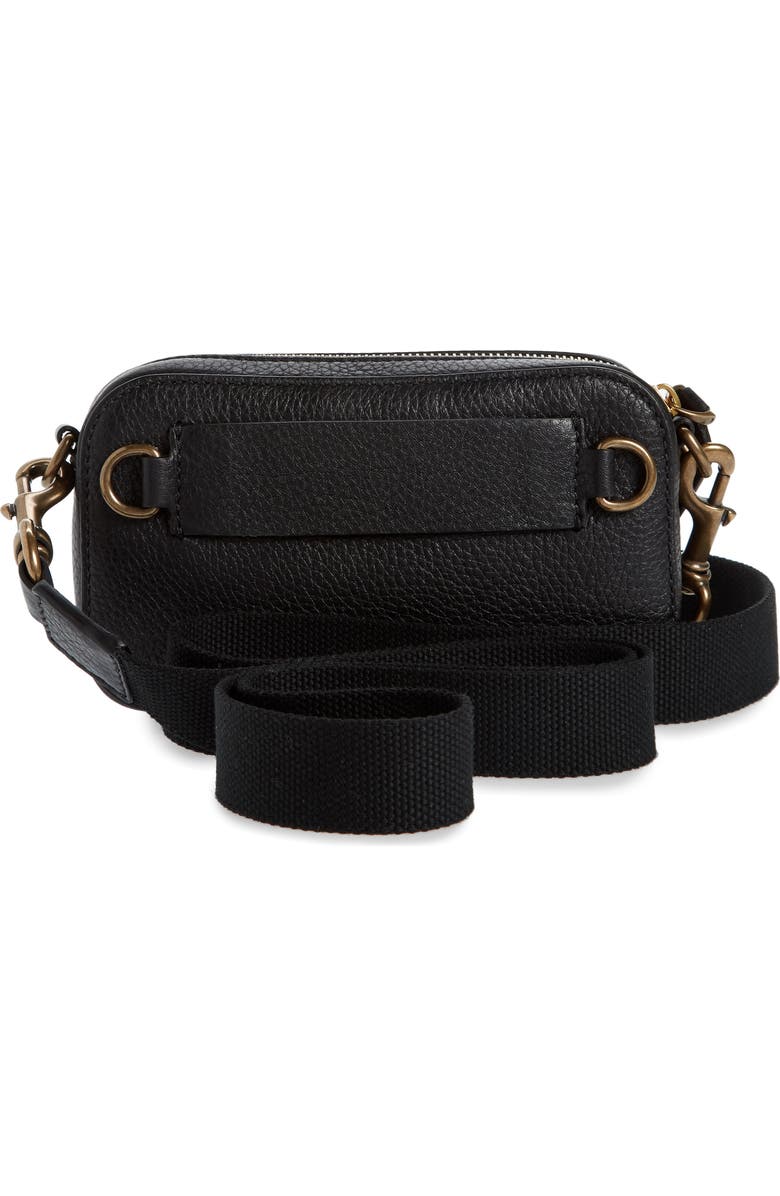 Valentino Garavani Small Leather Waist Satchel, Alternate, color,