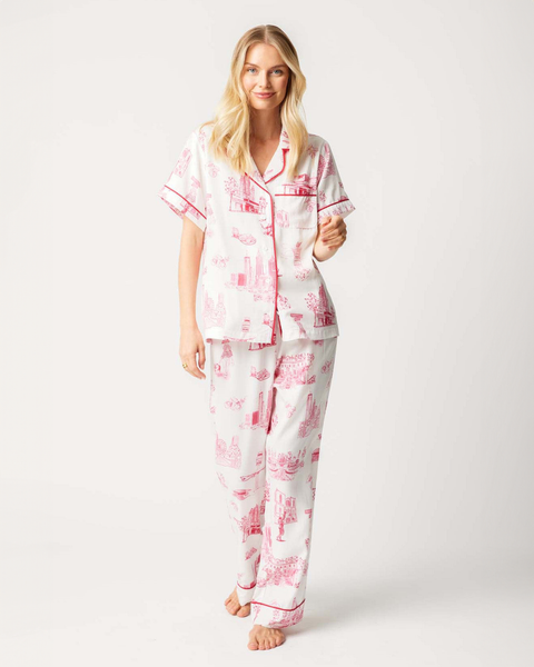 Atlanta Toile Women's Pajama Pants Set - Stylish Comfort for Home and Sleep