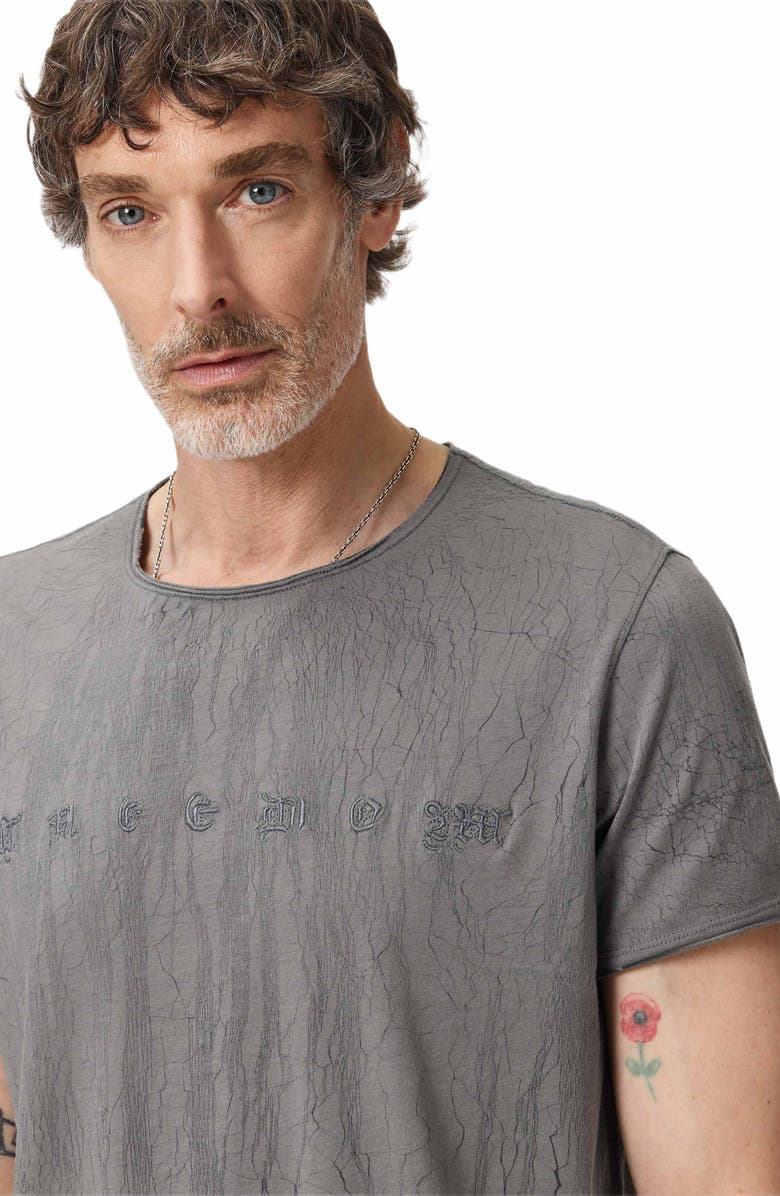 John Varvatos Raw Edge Graphic T-Shirt, Alternate, color, 