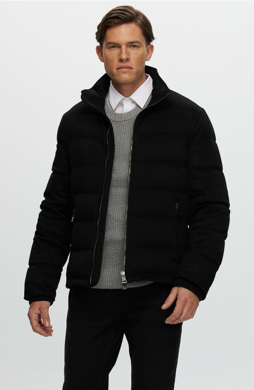 Gorski Loro Piana Cashmere Down Jacket In Black