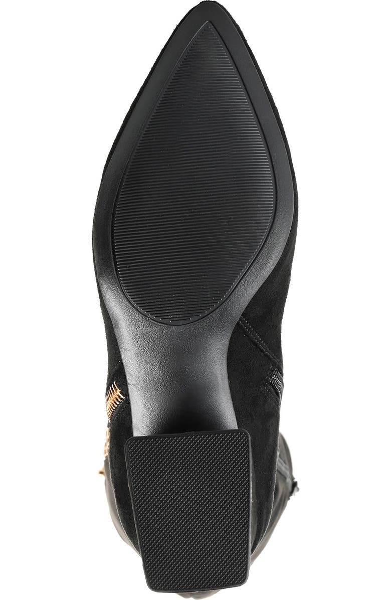 Journee Collection Idinna Vegan Suede Tall Boot - Wide Calf, Alternate, color,