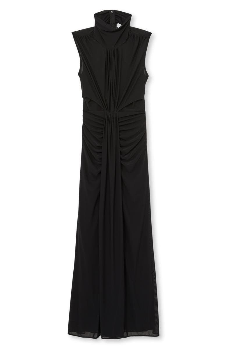 Reiss Daniella Drape Detail Sleeveless Gown, Alternate, color, 