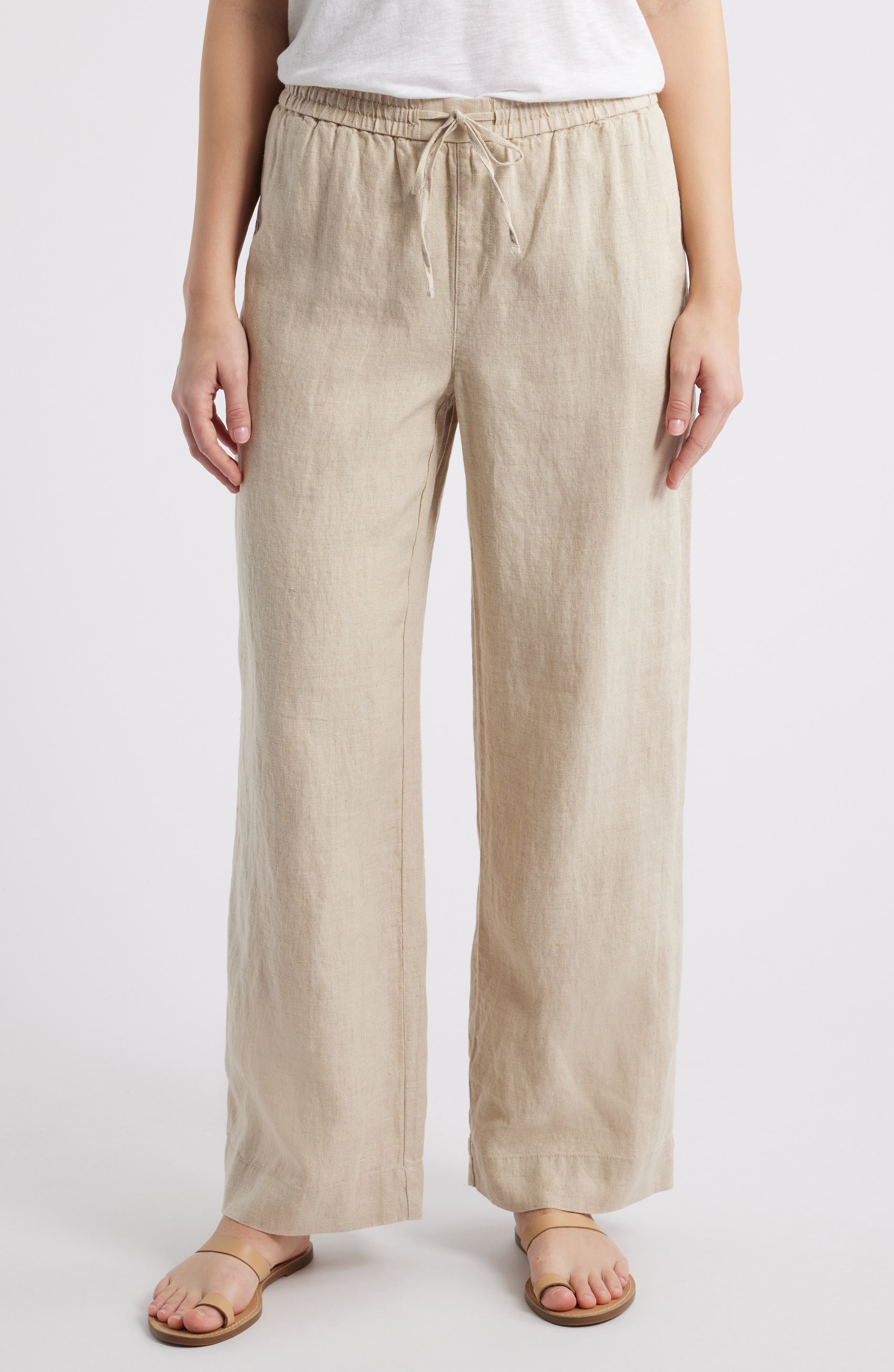 Two Palms Easy Linen Drawstring Pants - image 5