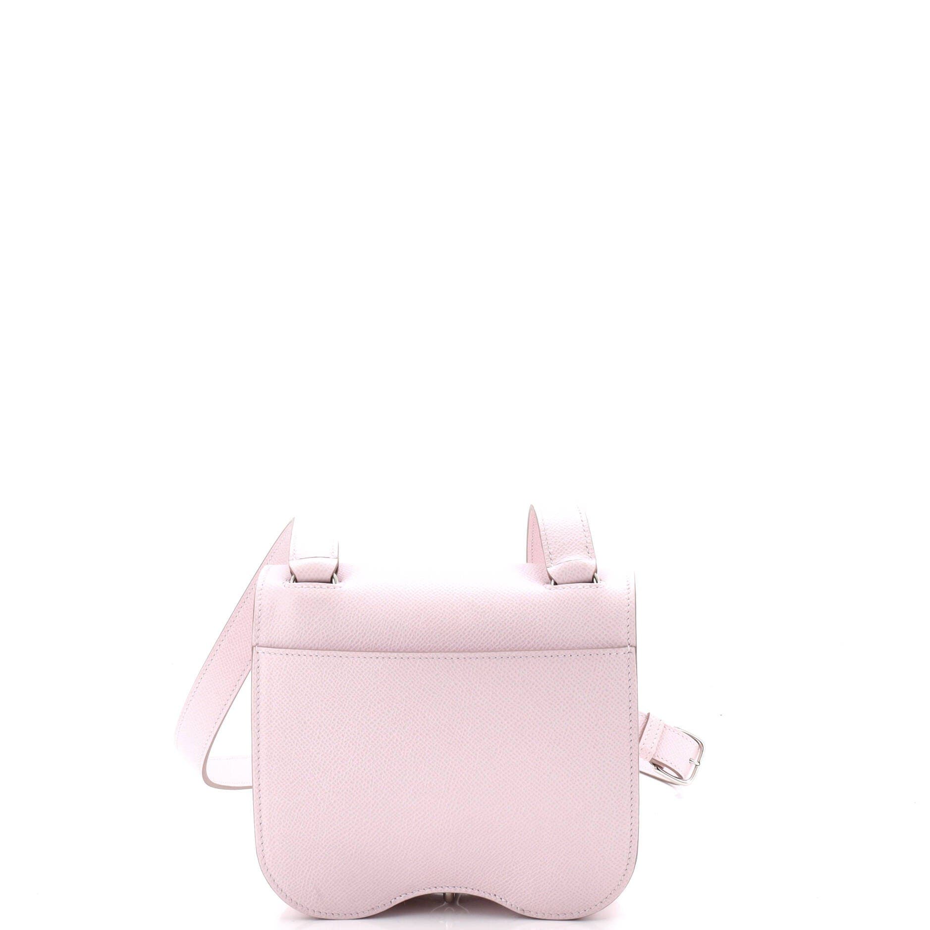 Pre-Owned Hermes Della Cavalleria Shoulder Bag Epsom Mini, Alternate, color, Mauve Pale