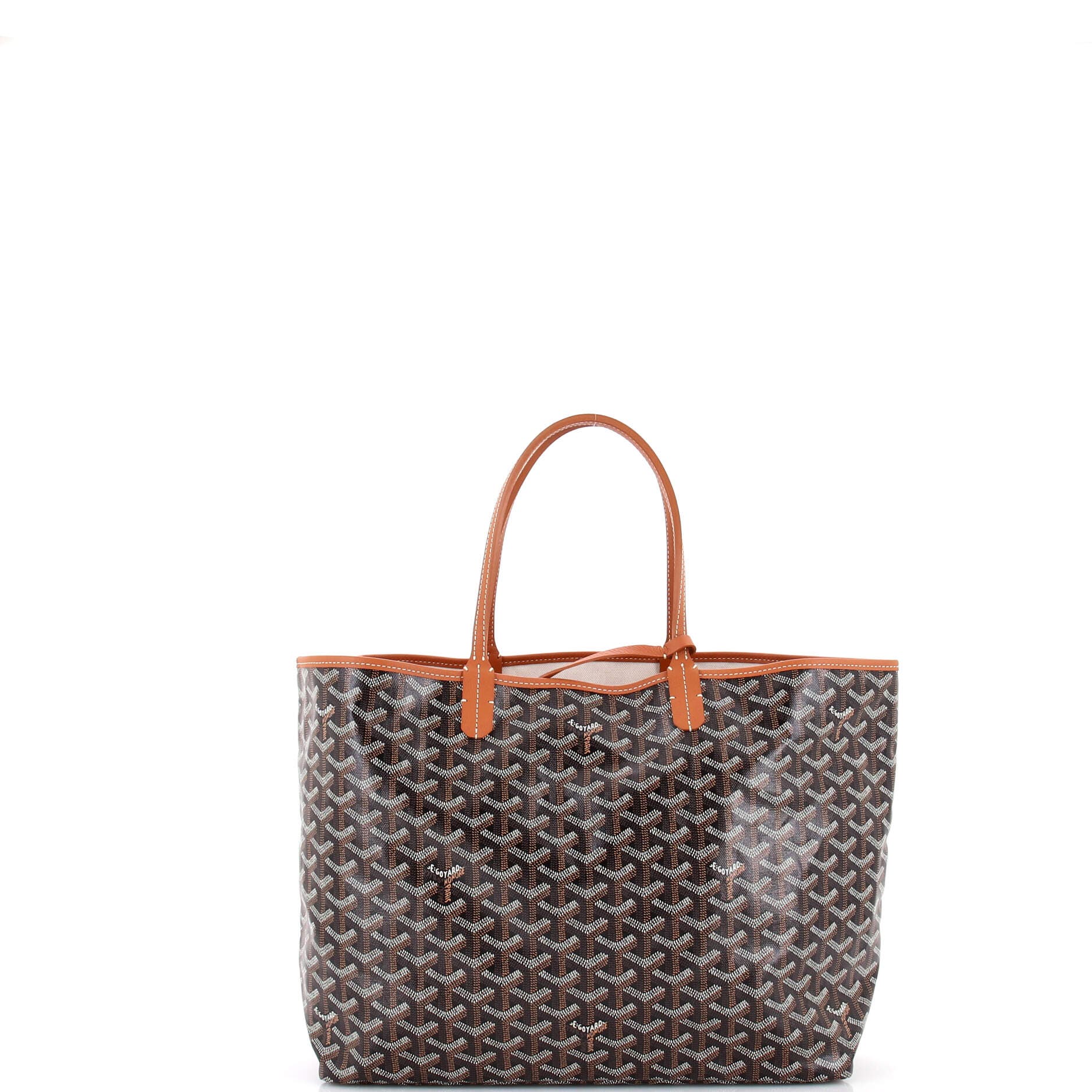 Pre-Owned Goyard Saint Louis Tote Coated Canvas PM, Alternate, color, Black