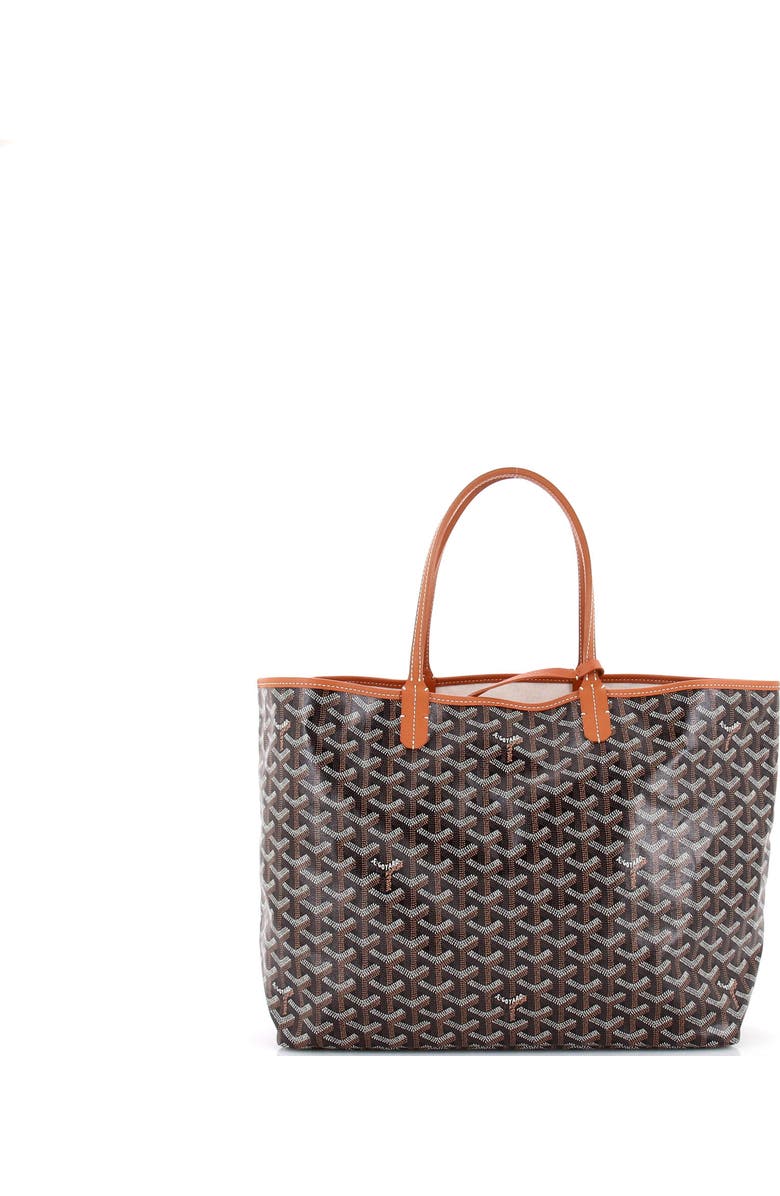 Pre-Owned Goyard Saint Louis Tote Coated Canvas PM, Alternate, color, Black