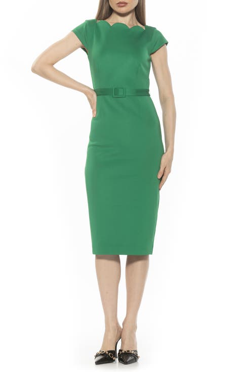 Lavinia Midi Sheath Dress