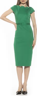 Alexia Admor Lavinia Midi Sheath Dress