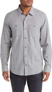 TravisMathew Cloud Flannel Button-Up Shirt